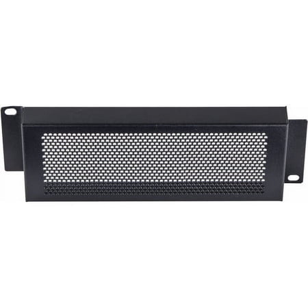 NEW HALF RACK SECURITY COVER, LARGE PERFORATED, 2 SPACE