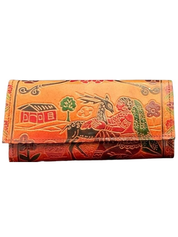 NEW HANDMADE SHANTINIKETAN HANDBAG WOMEN HAND CLUTCH PURSE INDIAN PURSE