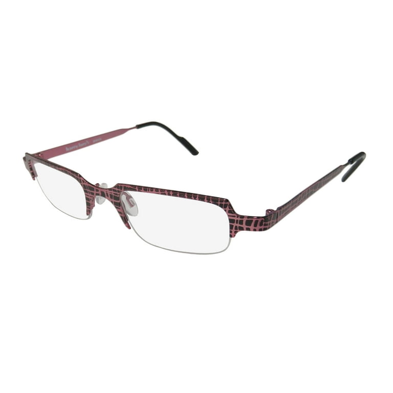 NEW HARRY LARY'S KULTY WOMENS/LADIES DESIGNER HALF-RIM PINK