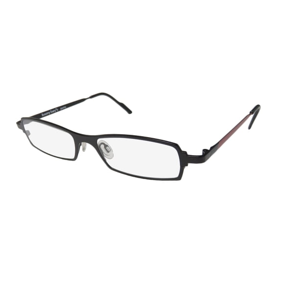 NEW HARRY LARY'S VICTORY MENS/WOMENS DESIGNER FULL-RIM BLACK / RED AUTHENTIC MADE IN FRANCE FRAME DEMO LENSES 49-16-0 EYEGLASSES/GLASSES
