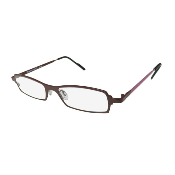 NEW HARRY LARY'S VICTORY MENS/WOMENS DESIGNER FULL-RIM BURGUNDY / PINK AUTHENTIC MADE IN FRANCE FRAME DEMO LENSES 49-16-0 EYEGLASSES/EYEGLASS FRAME