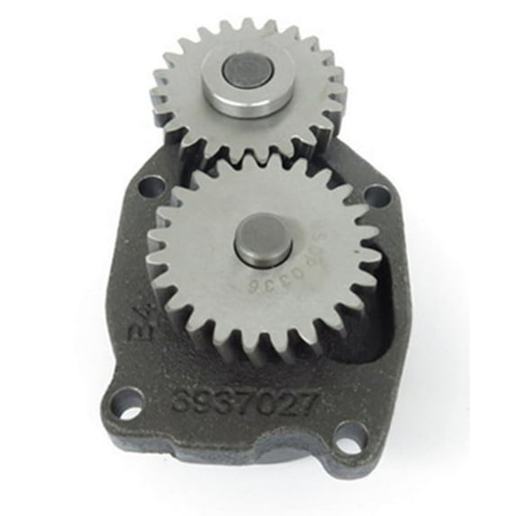 OEM Grade Oil Pump Compatible with Case 580E 580K 580L 480E 480F 450C 455C Backhoe Loader 590 Turbo Cummins 4B 4BT 4BTA 3.9L 4-Cyl Diesel Engine 3937027 3926202 4937408 3976088