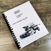 NEW HOLLAND TR 95 COMBINE SERVICE MANUAL REPAIR SHOP TECHNICAL BOOK WORKSHOP
