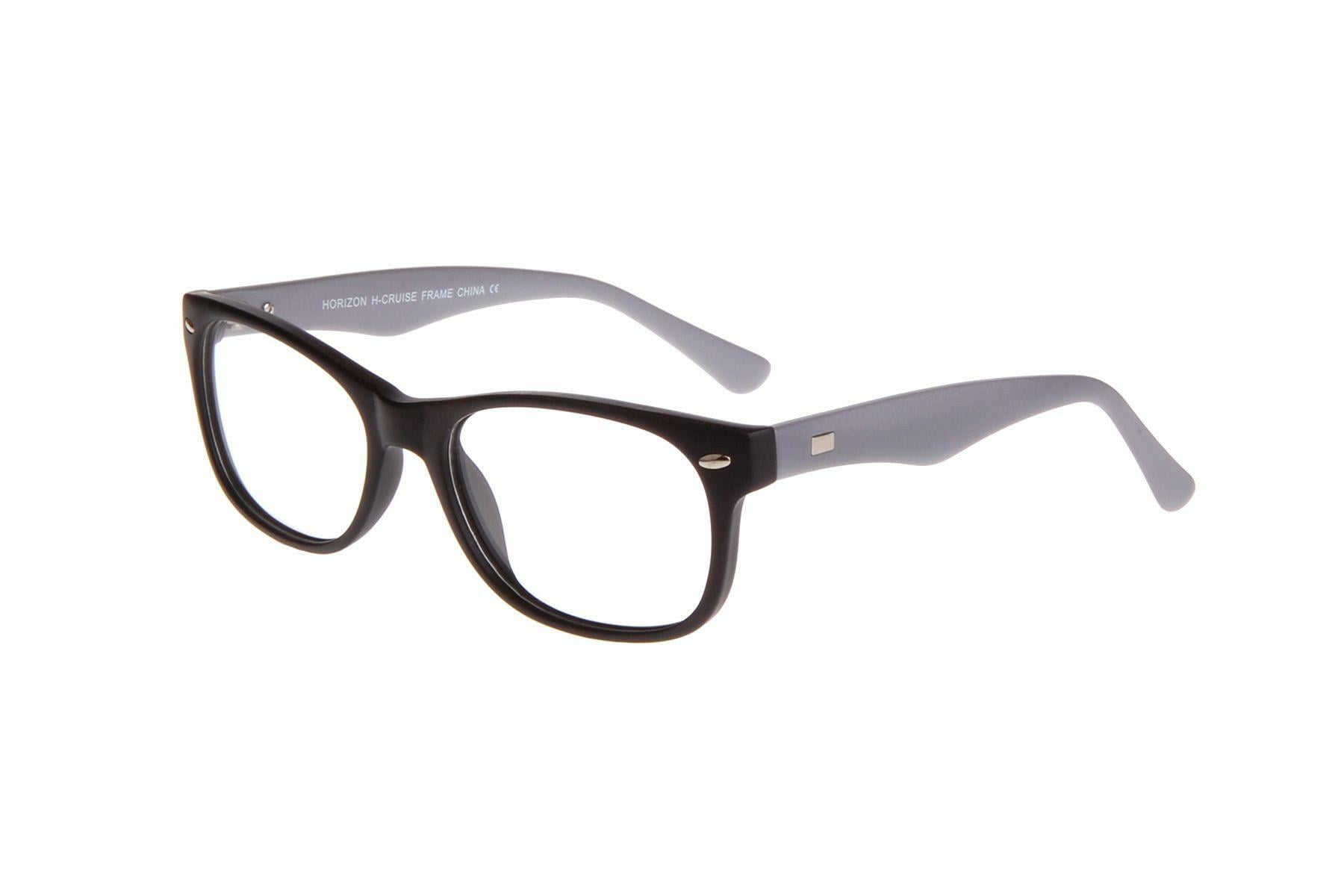 NEW HORIZON EYEWEAR Black & Grey CRUISE Eyeglasses 52mm with  display picture 3