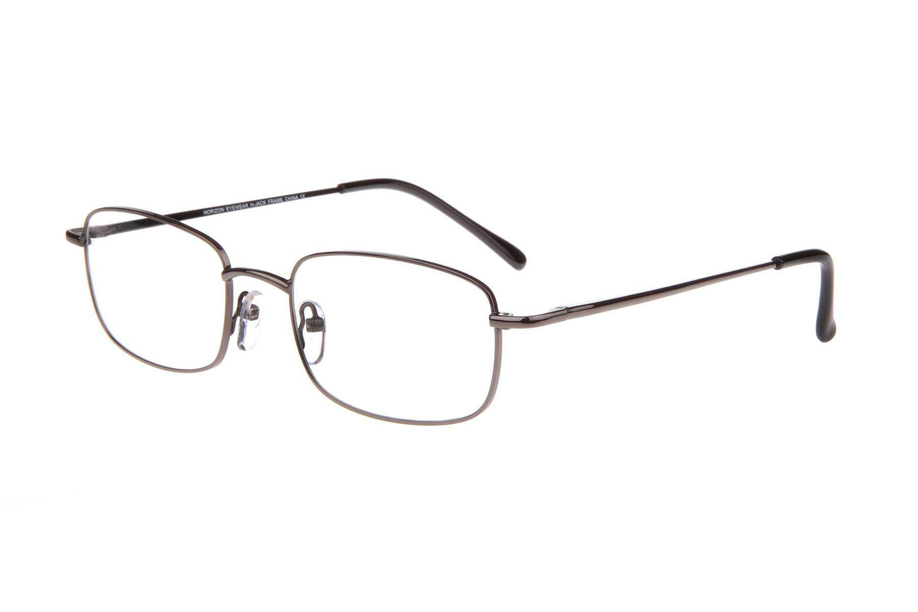 Gallery Luke Eyeglasses Grey Crystal 54mm Luke silver browline glasses Online | ZEELOOL main image 4