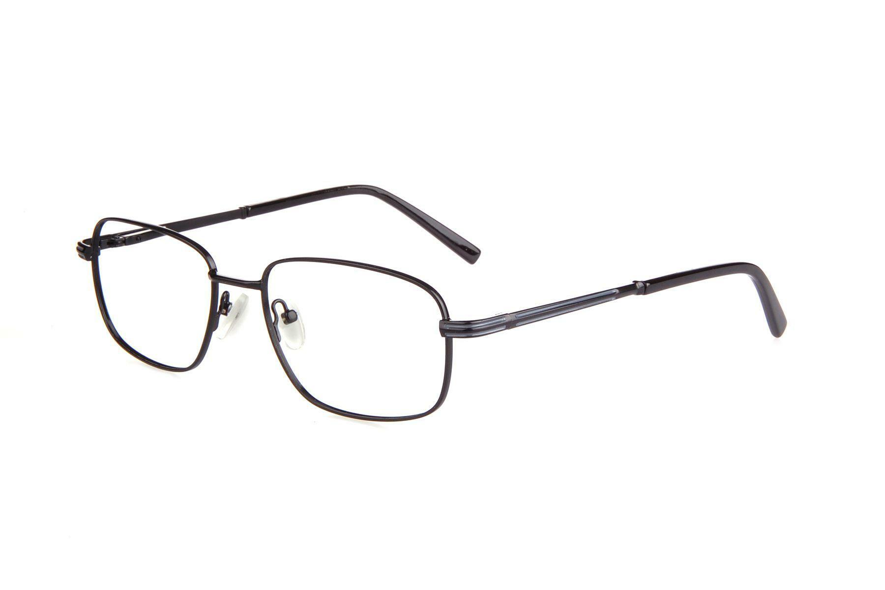 NEW HORIZON EYEWEAR Crystal Grey Smoke CHARTER Eyeglasses 56/16/145 HORIZON EYEWEAR New Gunmetal ENSIGN Eyeglasses 53mm with  main image 4