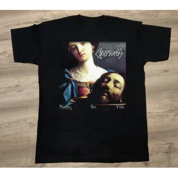 NEW HOT Cryptopsy Black Cotton All size S-5XL Gift For Fans T-shirt ES308
