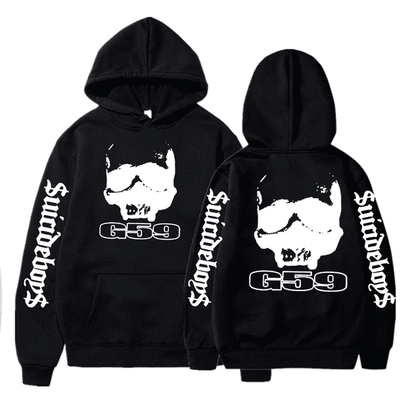 NEW HOT Rapper Suicideboys boys 59 Merch Hoodie Hip Hop Y2k Streetwear Hooded Sweatshirts Pullovers