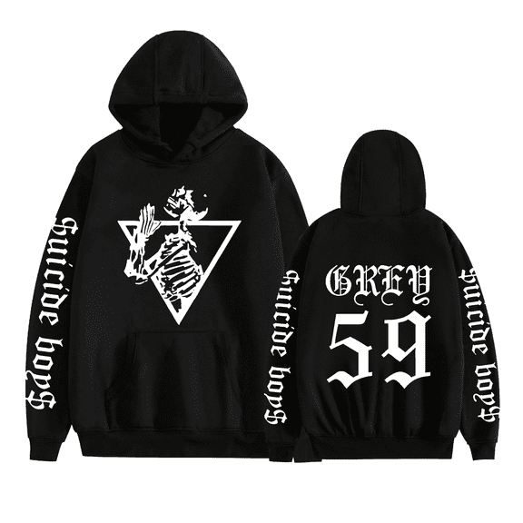 NEW HOT Rapper Suicideboys boys 59 Merch Hoodie Streetwear Hip Hop Y2k Pullovers Hooded Sweatshirts
