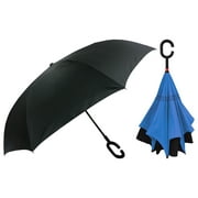 NEW Haas-Jordan Reversible Umbrella 48" - Black / Royal