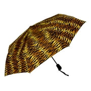 NEW Haas-Jordan Traveler Umbrella 42" - Tiger Stripes
