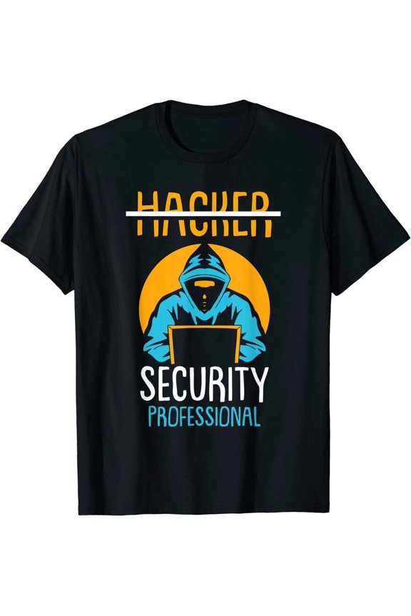 NEW Hacker Security Professional It Hack Computer Hacking T-Shirt