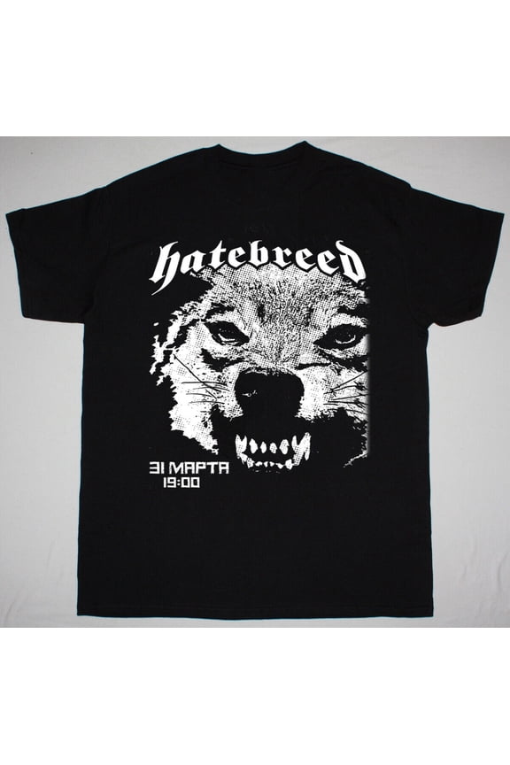 NEW Hatebreed Short Sleeve Gift For Fan Black All Size TShirt