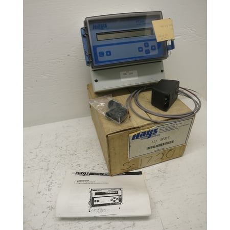 NEW Hays FT500-23 Flow Computer Control Rate Total Indicator FT500-12VDC 5P316