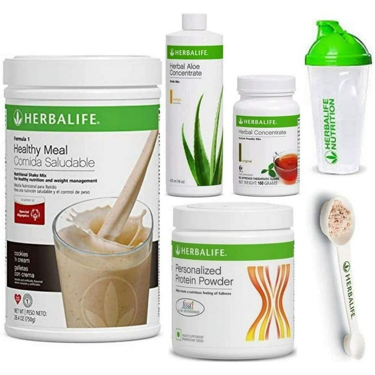 【セール 登場から人気沸騰】 Cookies - Kit Meal Healthy Nutrition Herbalife & Shake Cream ダイエットサプリ