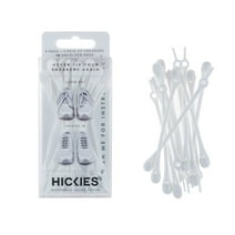 NEW Hickies White Elastic No-Tie Shoe Laces