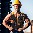 thumbnail image 1 of NEW High Quality Oxford Cloth Tool Vest with Adjustable Straps Waist Bag Tool Vest Work Vest for Carpenters Electricians Men, 1 of 6