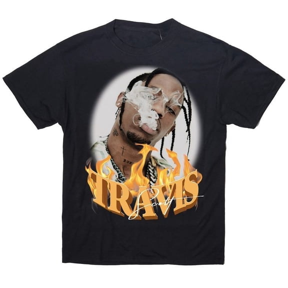 NEW Hip Hop Artist Inspired Black Cotton Unisex Graphic Shirt S-3XL