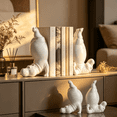 thumbnail image 1 of NEW Hippo Bookends, Resin Hippo Bookends for Shelves, Decorative Book Ends Book Holder for Books, Office, Home, Library and Desk Decor 2PCS Hippo Bookends, 1 of 7