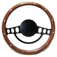 thumbnail image 1 of NEW!! Hot Rod Street Rod Rat Rod w/Ididit GM Column Mahogany Steering Wheel Kit, 1 of 1