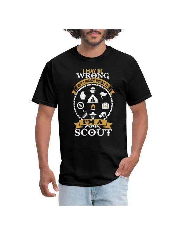 NEW I'm A Scout Camping Scouting Men's T-Shirt