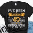 thumbnail image 1 of NEW/I've Been Married for 40 Years Shirt, 40th Anniversary Gift, 40th Wedding A, 1 of 2