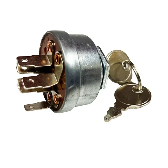 NEW IGNITION KEY SWITCH FOR JOHN DEERE AM38227 FITS ARIENS 03602300