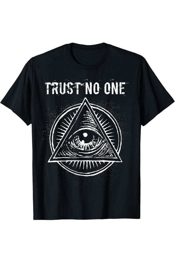 NEW Illuminati Trust No One All Seeing Eye T-Shirt
