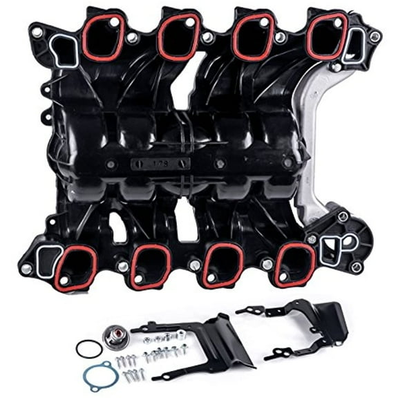 NEW Intake Manifold w/Gasket Thermostat O-Rings for Ford Lincoln Mercury 4.6L Fits select: 1999-2000 MERCURY GRAND MARQUIS LS, 1996-2000 FORD CROWN VICTORIA POLICE INTERCEPTOR