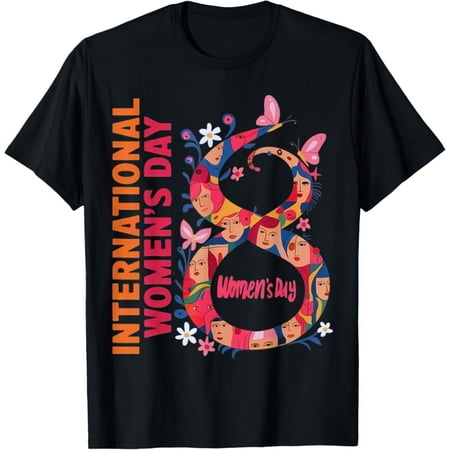 NEW!!! International Women's Day 2025 8 March T-Shirt
