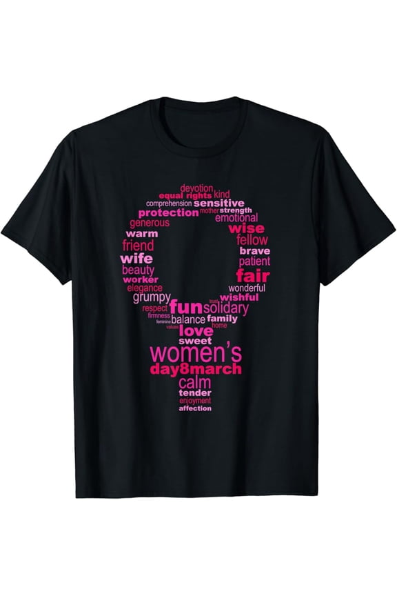 NEW!!! International Women's Day 8 March Gifts T-Shirt