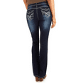 thumbnail image 1 of Jack David Womens Plus Size Skinny/Bootcut Stretch Denim Jeans Pants, 1 of 6