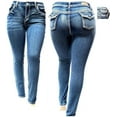 thumbnail image 1 of NEW JACK DAVID WOMEN'S PLUS SIZE Stretch premium denim jeans Skinny PANTS (N595), 1 of 6