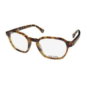 NEW JACK SPADE BARNES MENS/WOMENS DESIGNER FULL-RIM TOKYO TORTOISE AUTHENTIC COLLECTION CLASSIC SHAPE FRAME DEMO LENSES 48-20-140 EYEGLASSES/SPECTACLES