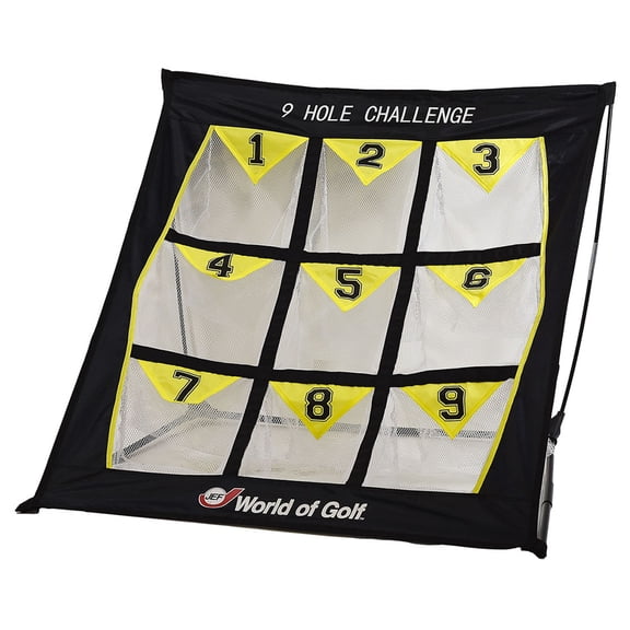 NEW JEF World of Golf 9-Hole Chipping Net