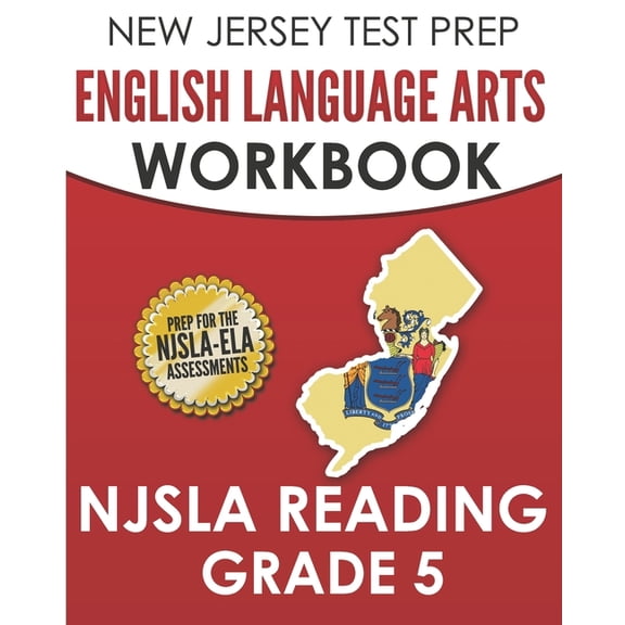 NEW JERSEY TEST PREP English Language Arts Workbook NJSLA Reading Grade 5: Preparation for the NJSLA-ELA, (Paperback)