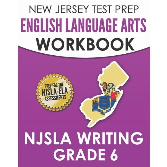 NEW JERSEY TEST PREP English Language Arts Workbook NJSLA Writing Grade 6, (Paperback)