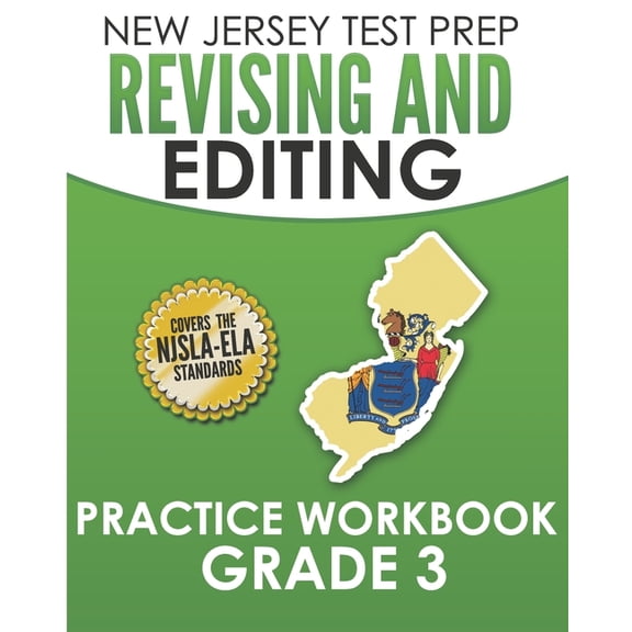 NEW JERSEY TEST PREP Revising and Editing Practice Workbook Grade 3: Develops Writing, Language, and Vocabulary Skills, (Paperback)