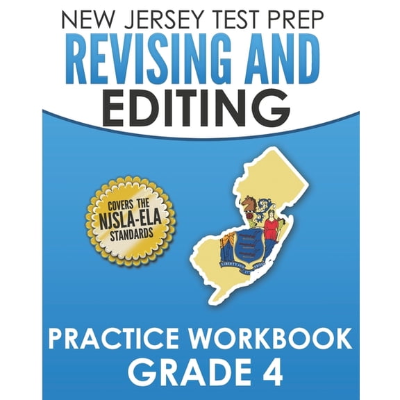 NEW JERSEY TEST PREP Revising and Editing Practice Workbook Grade 4: Develops Writing, Language, and Vocabulary Skills, (Paperback)