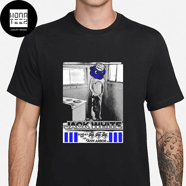 NEW Jack White Concert At Blind Pig Ann Arbor MI On September 1 2024 TShirt