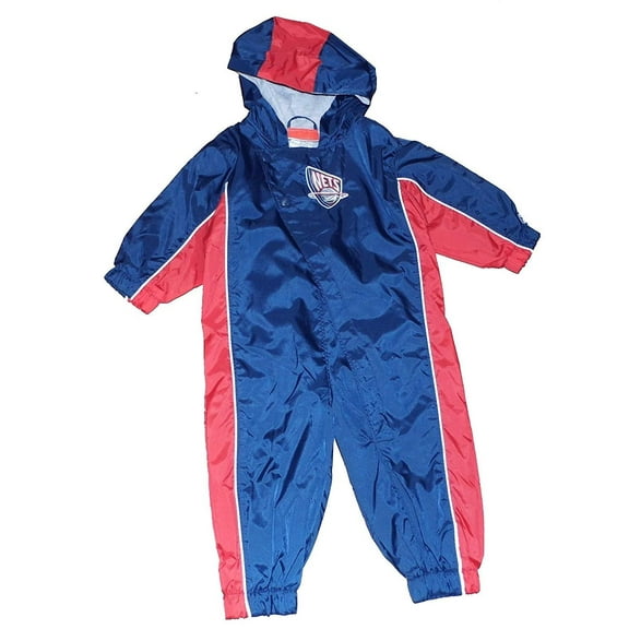 NEW Jersey Nets Baby Boys' Infant Boys Hooded Windbreaker By Reebok (18 Months)
