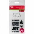 thumbnail image 1 of NEW! Jillibean Soup Clear Stamp & Die Set 4""X8""-Joy, 1 of 2