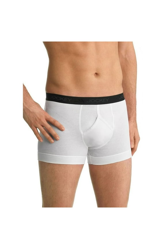 NEW Jockey 8802 Staycool Men's Classic Boxer Brief - 3 Pack S M L XL 100% Cotton