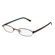 NEW KAREN MILLEN KM0062 WOMENS/LADIES DESIGNER FULL-RIM PUNCH / GLITTER PINK UPSCALE MODERN GLAMOROUS FRAME DEMO LENSES 52-17-140 EYEGLASSES/EYEWEAR