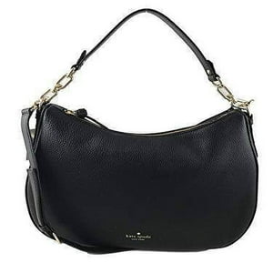 Kate Spade New York Mulberry Street Vivian Hobo Purse Black Medium