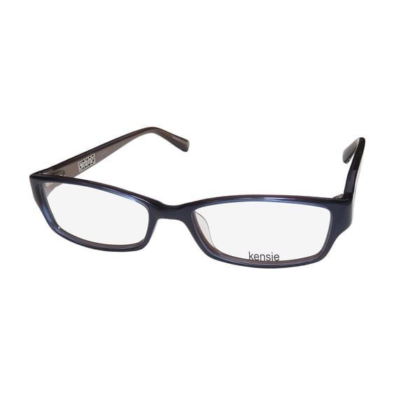 NEW KENSIE SPARKLE WOMENS/LADIES CAT EYE FULL-RIM BLUE AUTHENTIC SIMPLE & ELEGANT CAT EYE FRAME DEMO LENSES 52-15-135 EYEGLASSES/SPECTACLES