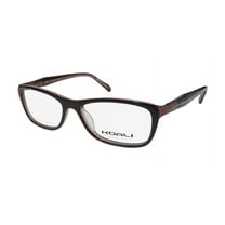 NEW KOALI 2895S WOMENS/LADIES DESIGNER FULL-RIM BLACK / MAUVE FRAME DEMO LENSES 51-15-135 SPRING HINGES EYEGLASSES/EYEGLASS FRAME