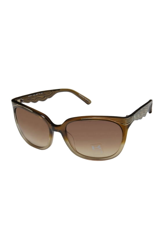 NEW KOALI 6967K WOMENS/LADIES CAT EYE FULL-RIM GRADIENT BROWN / GOLD FRAME GRADIENT BROWN LENSES 56-19-135 SUNGLASSES/SHADES