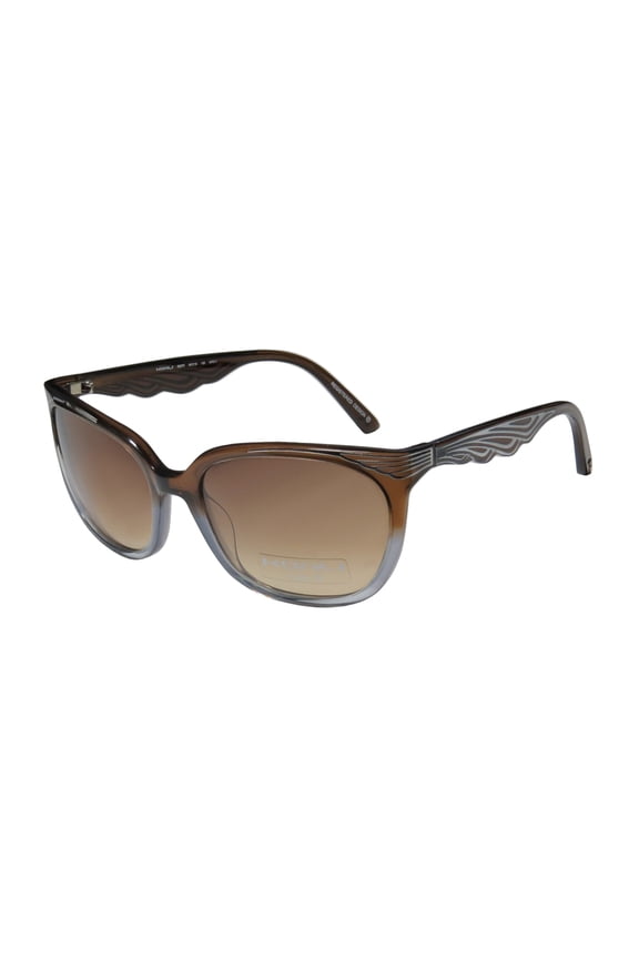 NEW KOALI 6967K WOMENS/LADIES CAT EYE FULL-RIM GRADIENT BROWN / GRAY FRAME GRADIENT BROWN LENSES 56-19-135 SUNGLASSES/SUN GLASSES