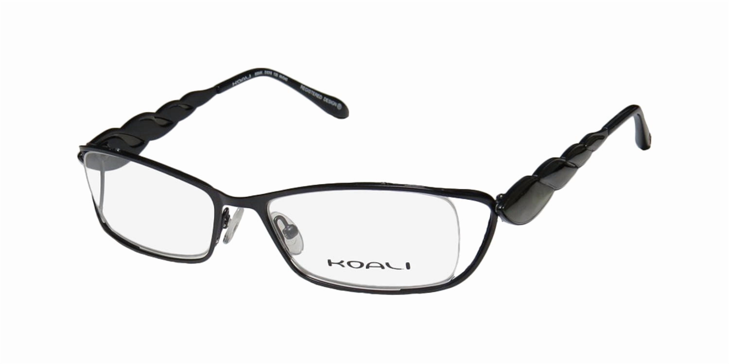 Opsl Lens NEW KOALI 6984K WOMENS/LADIES DESIGNER FULL-RIM BLACK / GREEN OPAL ...